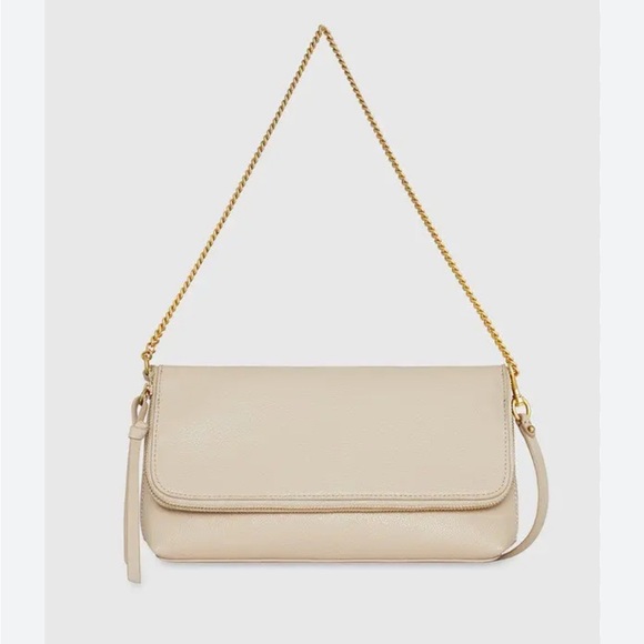 Rebecca Minkoff Convertable Cream/Dune Crossbody Bag - Picture 2 of 9